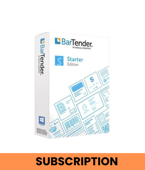 BARTENDER STARTER Subscription Label Software