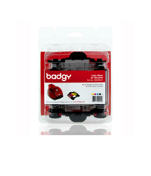 EVOLIS BADGY Consumable pack 100 color print ribbon + Clean kit