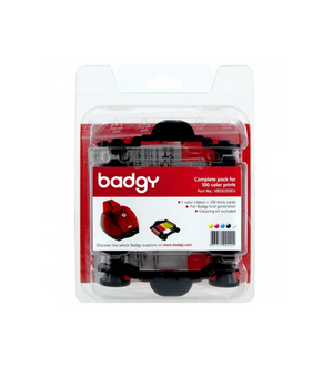 EVOLIS BADGY Consumable Ribbon Cards & Kit - 1