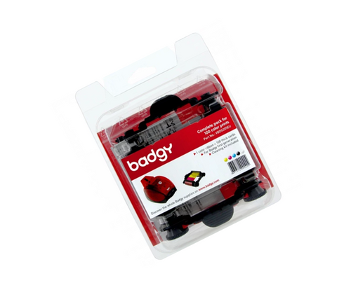 EVOLIS BADGY Consumable Ribbon Cards & Kit - 2