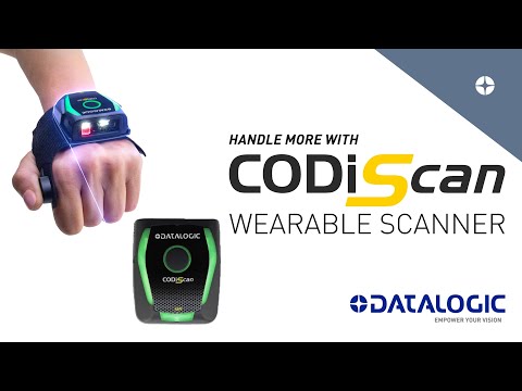 DATALOGIC CODISCAN HS7600 Wearable Scanner - Video